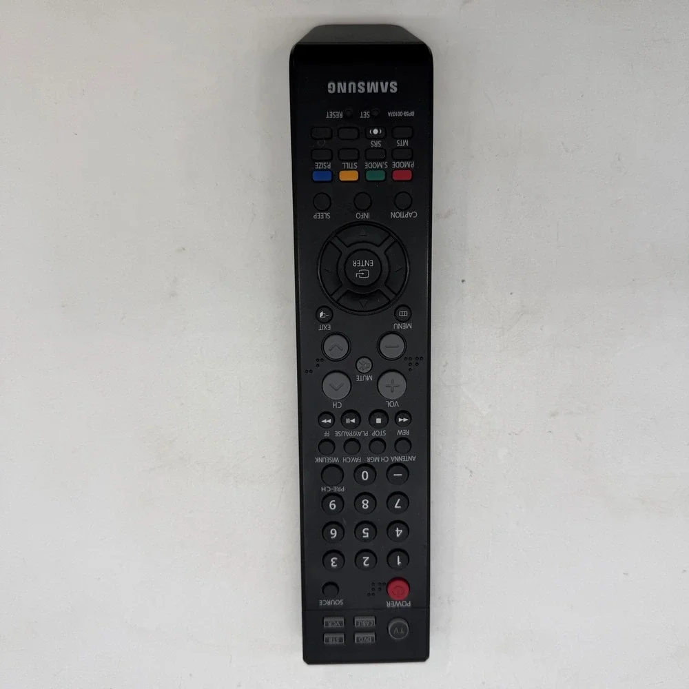 Samsung BP59-00107A Universal TV Remote Control DVD‎ STB Cable VCR Black
